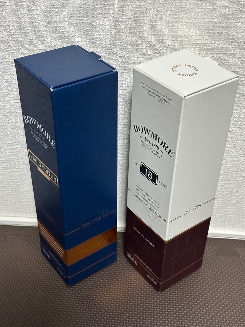 希少 BOWMORE ボウモア ヴォルトエディション & 18年 アイラの女王｜