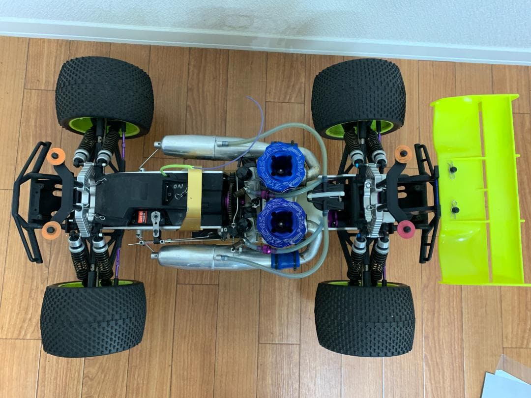 HPI サベージ ツインエンジンOS MAX-VG30 x2基