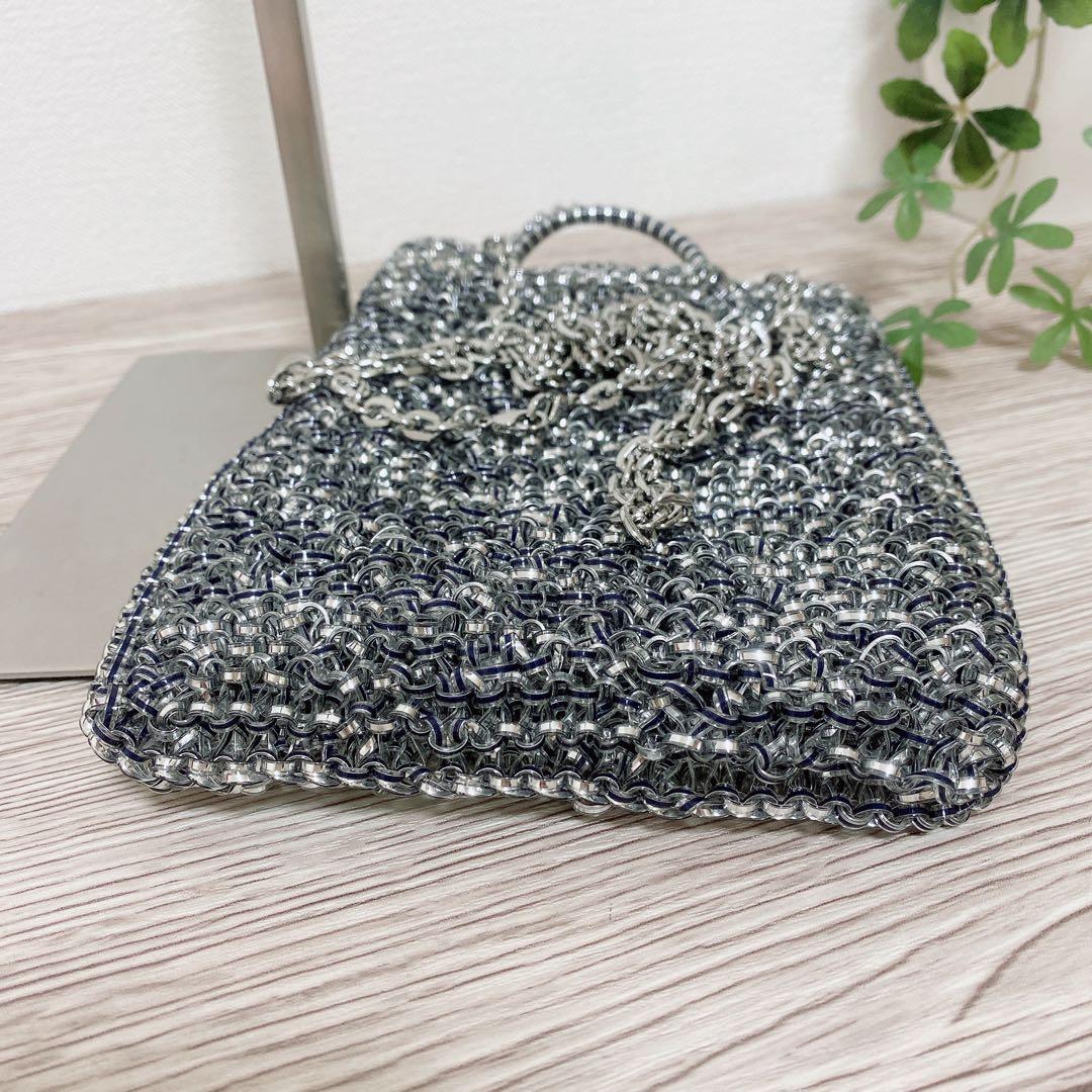 アンテプリマ　アデッソ　ミニアトゥーラ　シルバー　ショルダーバッグ　フォーマル