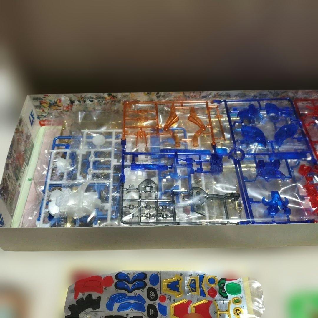 ヤ*ベ様 SDガンダム 武者バトル最強チーム 未組立 輝羅鋼入り