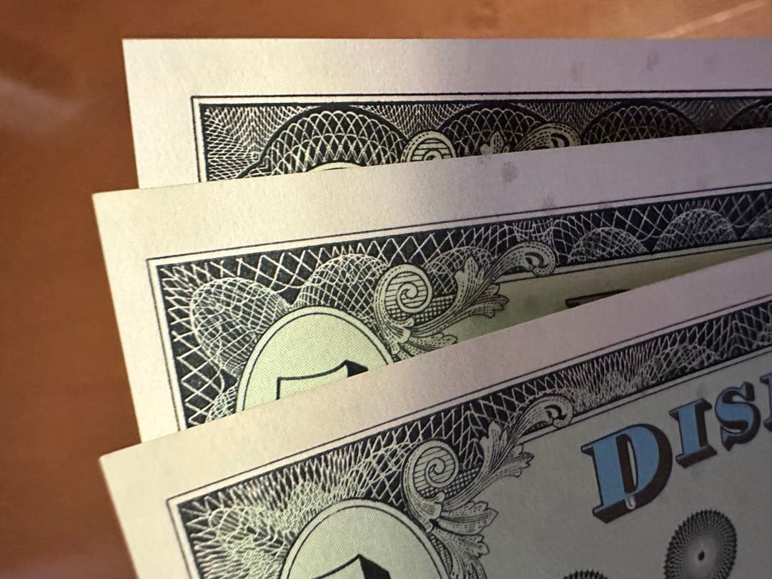 ディズニーダラー 1ドル 5ドル 10ドル セット 【公式通販】 Disney