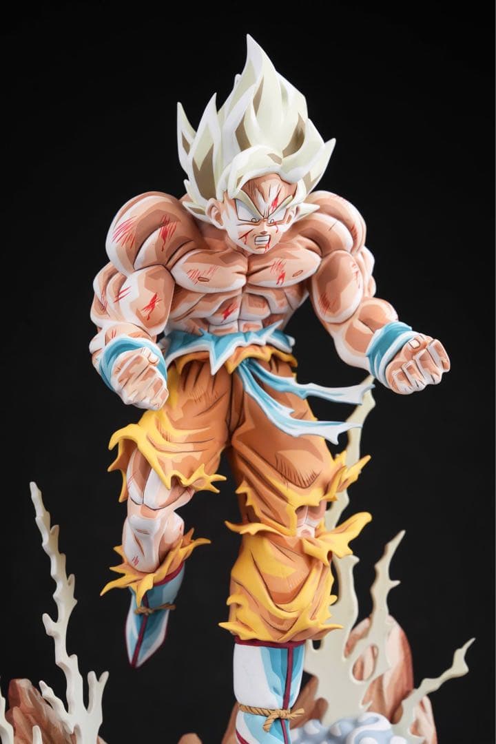 超サイヤ人 孫悟空 二次元彩色ペイント「すべての終わり」ドラゴンボールフィギュア
