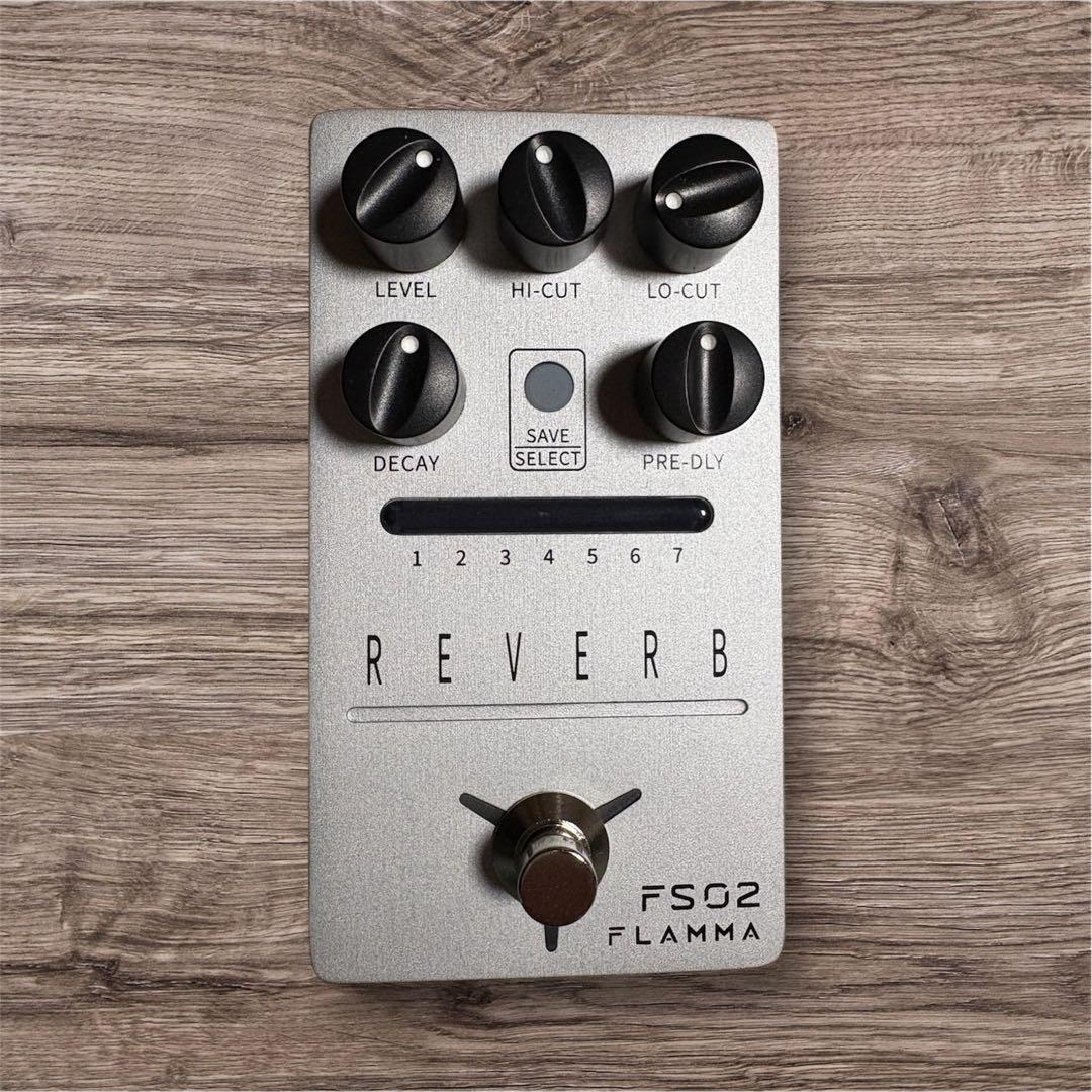 新品FLAMMA FS02 リバーブエフェクター Amazon | FLAMMA FS02 デジタル リバーブ ギター ペダル 7 クラシック