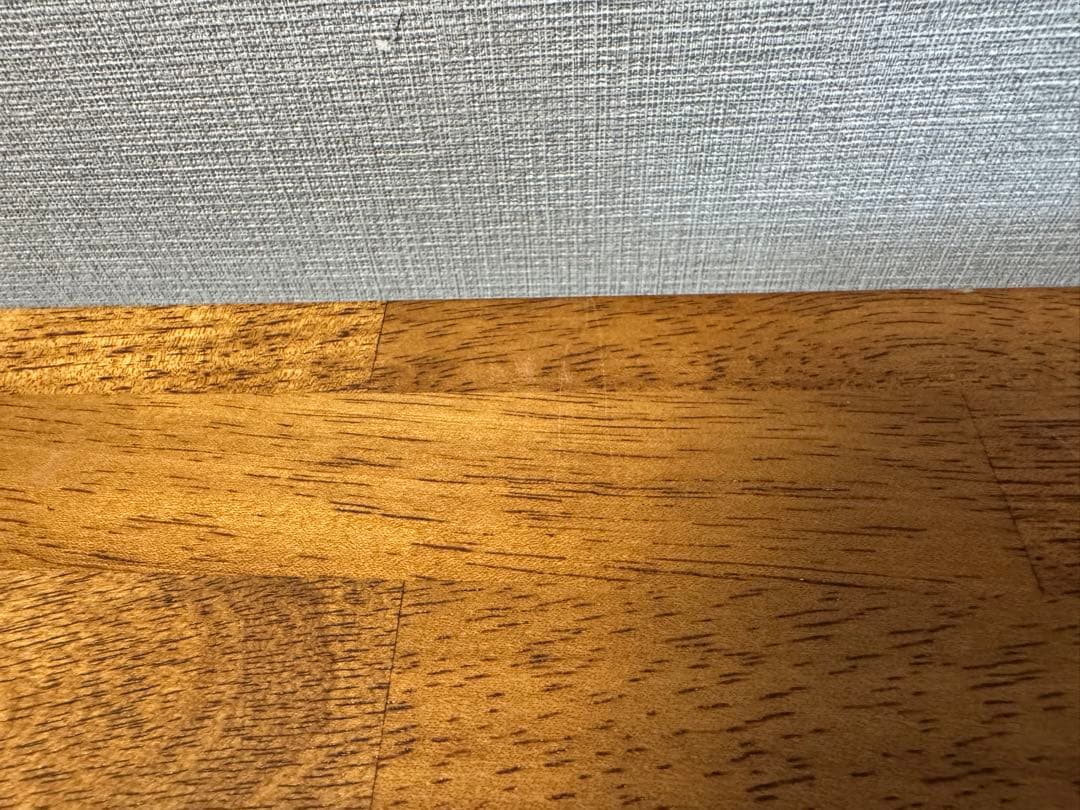 kanademono THE TABLE デスク ラバーウッド ブラウン