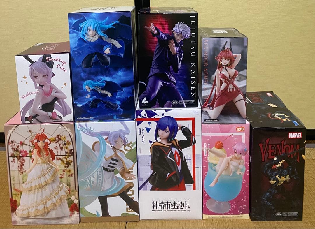 ［まとめ売り］最新プライズフィギュア9個セット