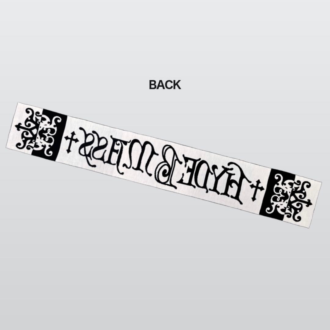 HYDE 黑ミサ 2025 マフラー ハイド 黒ミサ 富良野 MUFFLER - メルカリ