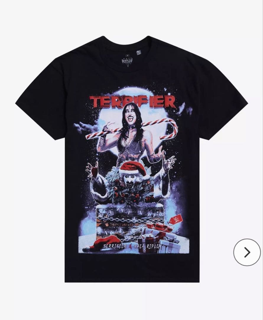 n*a様 【新品未使用】 WWE リア・リプリー テリファー コラボ Tシャツ