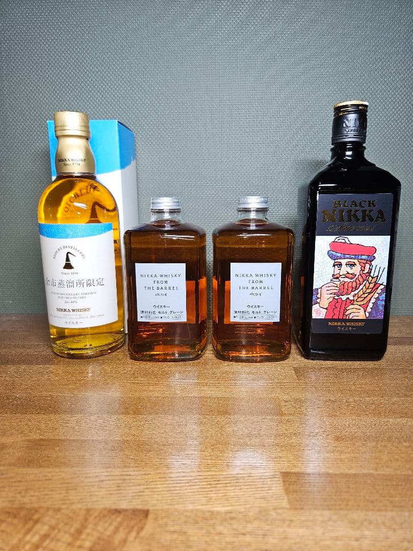 ニッカウイスキー4本セット◇未開封 ◇限定品