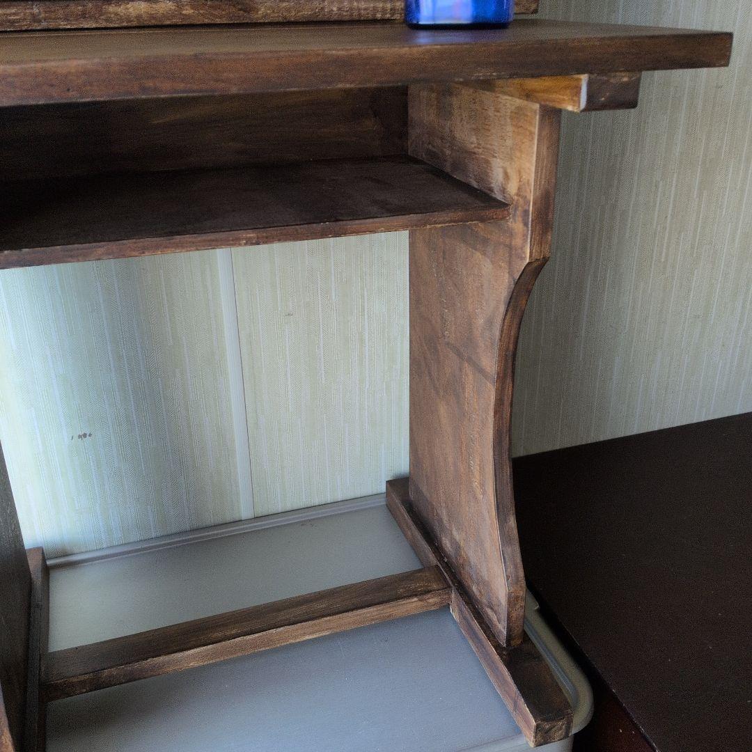 アンティーク古道具 戦前音楽譜面台テーブル 机