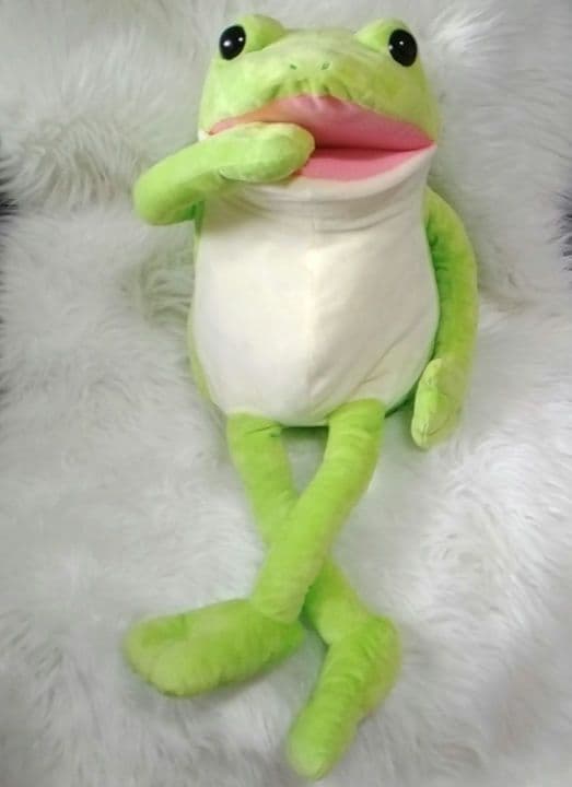 BIGぬいぐるみ寝そべりミニーロッツォシナモロールおとぼけケロピョンカジサック