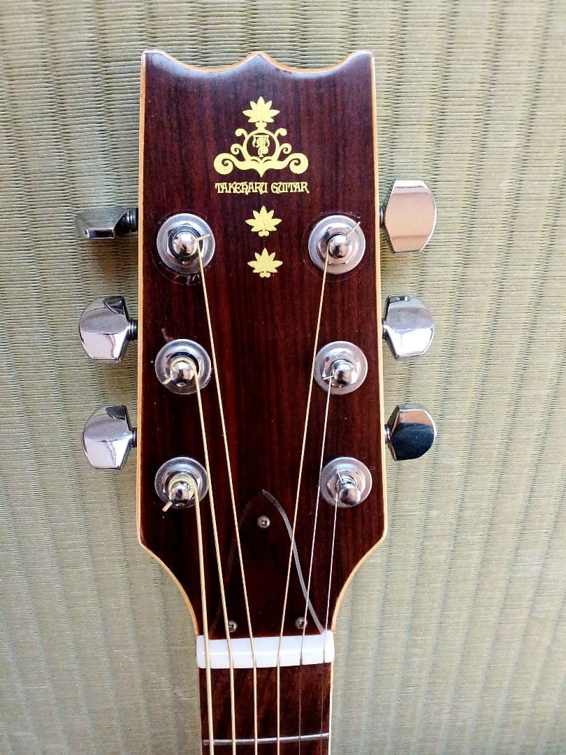 送料込】タケハルギター 木曽鈴木 低弦高 メンテ済み バック3ピース