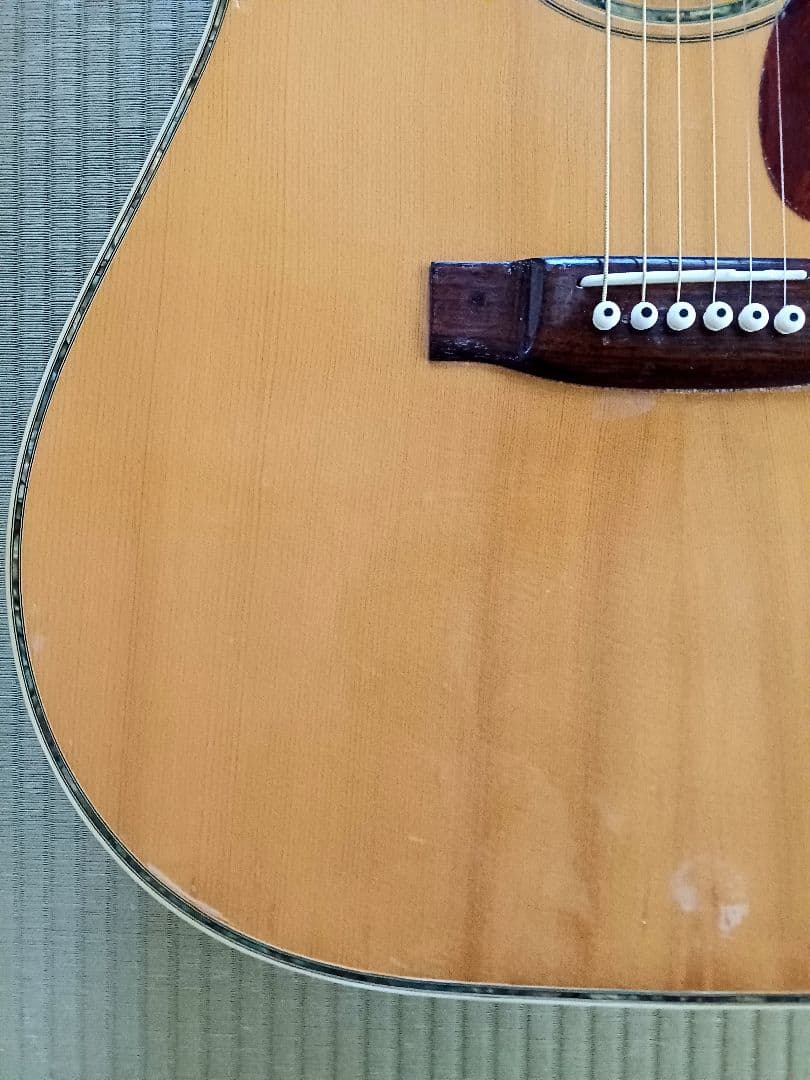 送料込】タケハルギター 木曽鈴木 低弦高 メンテ済み バック3ピース