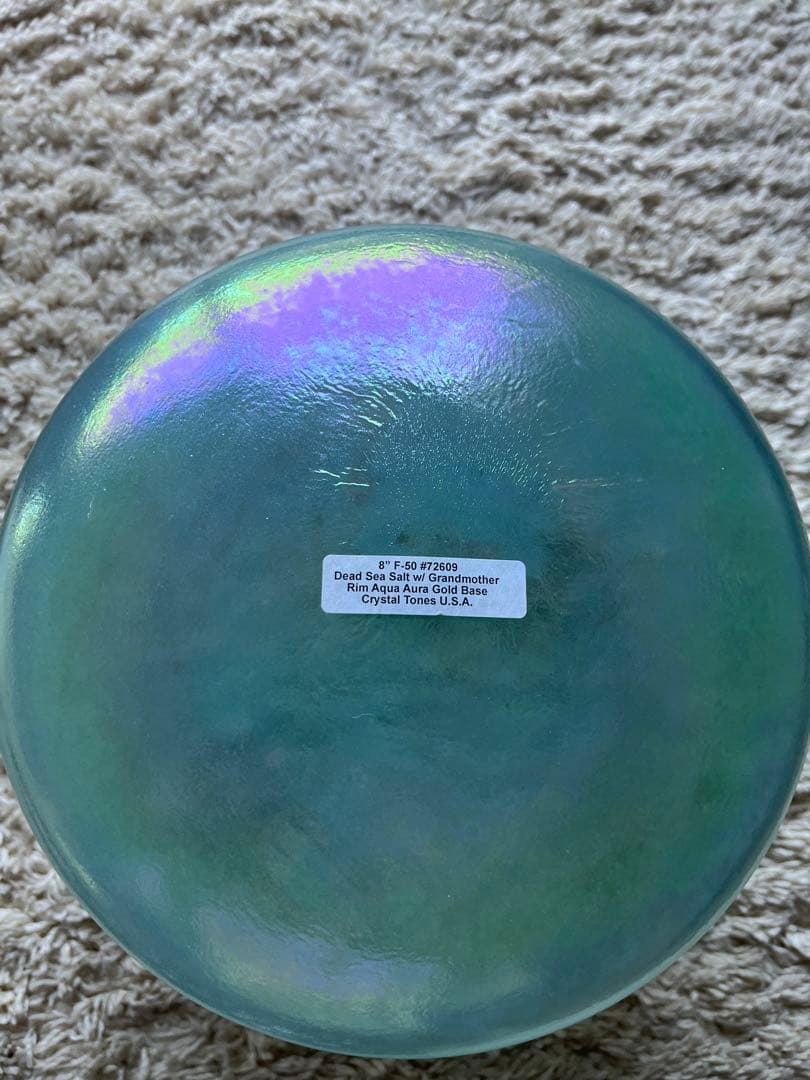 クリスタルトーンズ社 アルケミー クリスタル ボウル 8インチ F50