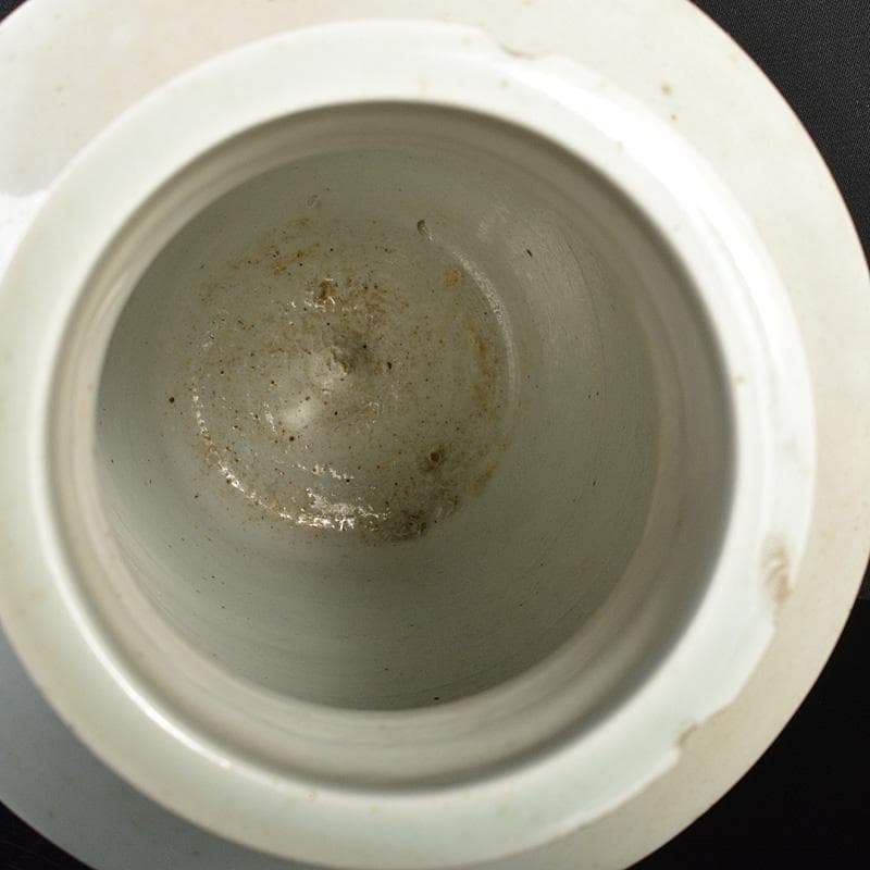 瀬戸焼 古瀬戸染付 巌手製 荒波文 花瓶 M R7275F - メルカリ