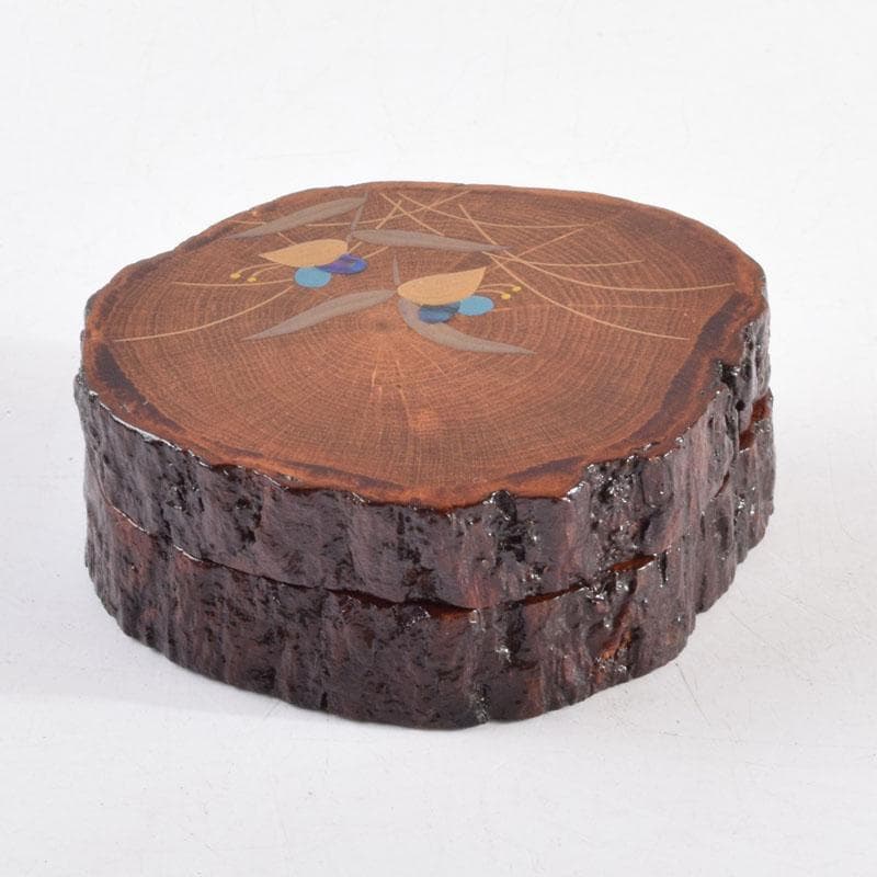 茶道具 正博作 露草蒔絵 蔦香合 共布共箱 V 8968 - メルカリ