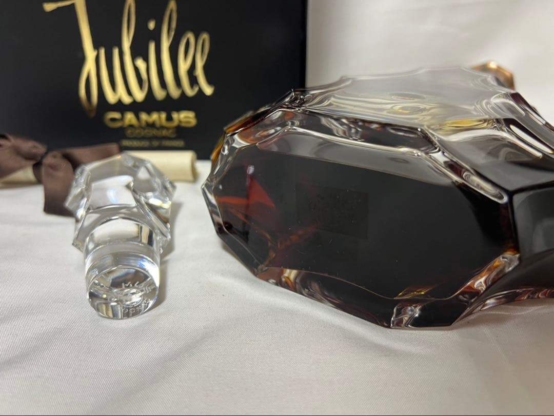 カミュ ジュビリー バカラ クリスタル 替栓・冊子・化粧箱・クリア