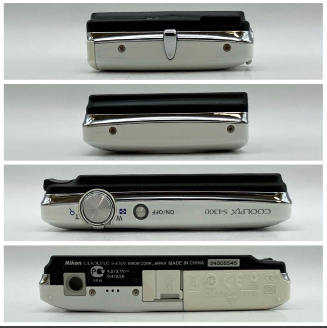 Nikon COOLPIX S4300 ホワイト - メルカリ