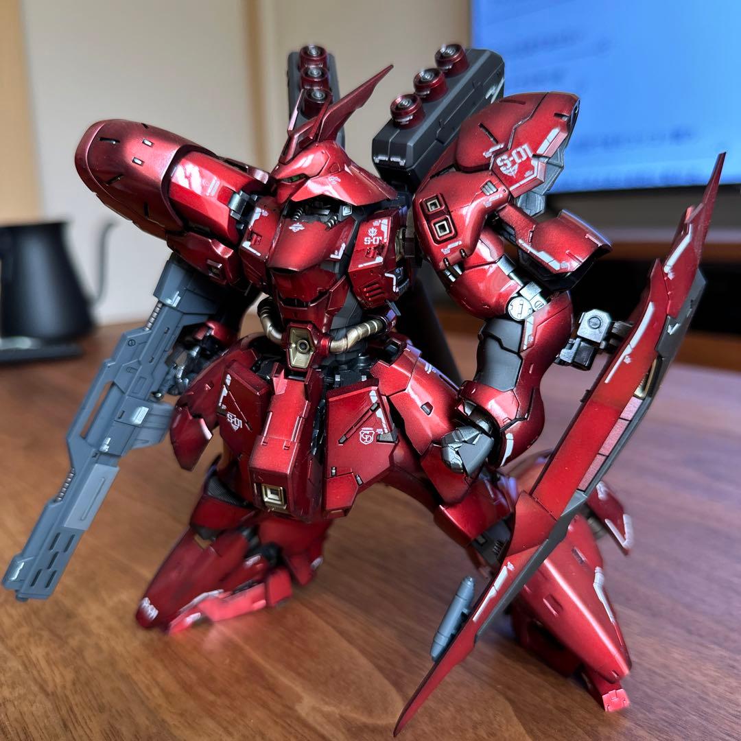 RG サザビー キャンディ塗装 完成品 注文 RG サザビー マット