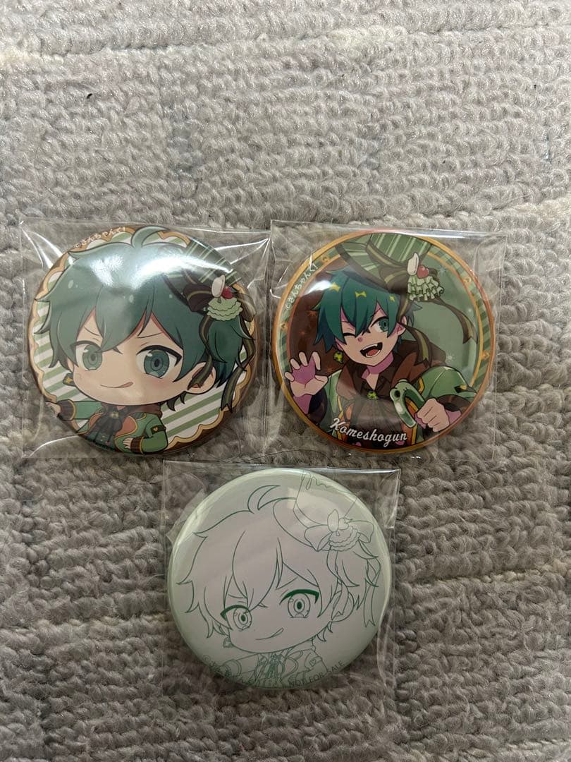 さんちゃんく 雨栗 米将軍 缶バッジ まとめ売り バラ売り⭕️ 即購入