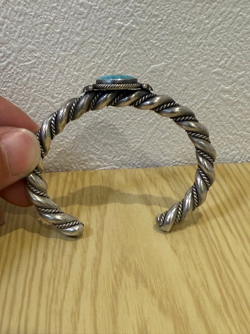 スティーブアルビソ　モレンシターコイズケーブルバングル