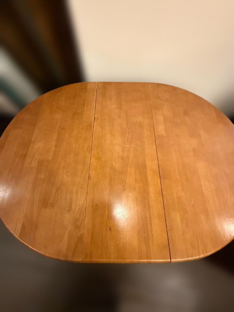 CHERRY チェリー エクステンションテーブル 伸長式 ラウンド ダイニング