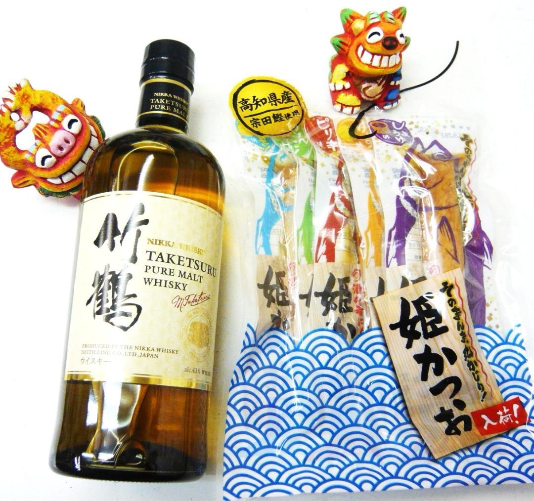 竹鶴ピュアモルト！お姫様が付きます～高知ふる里納税品 姫かつお5本