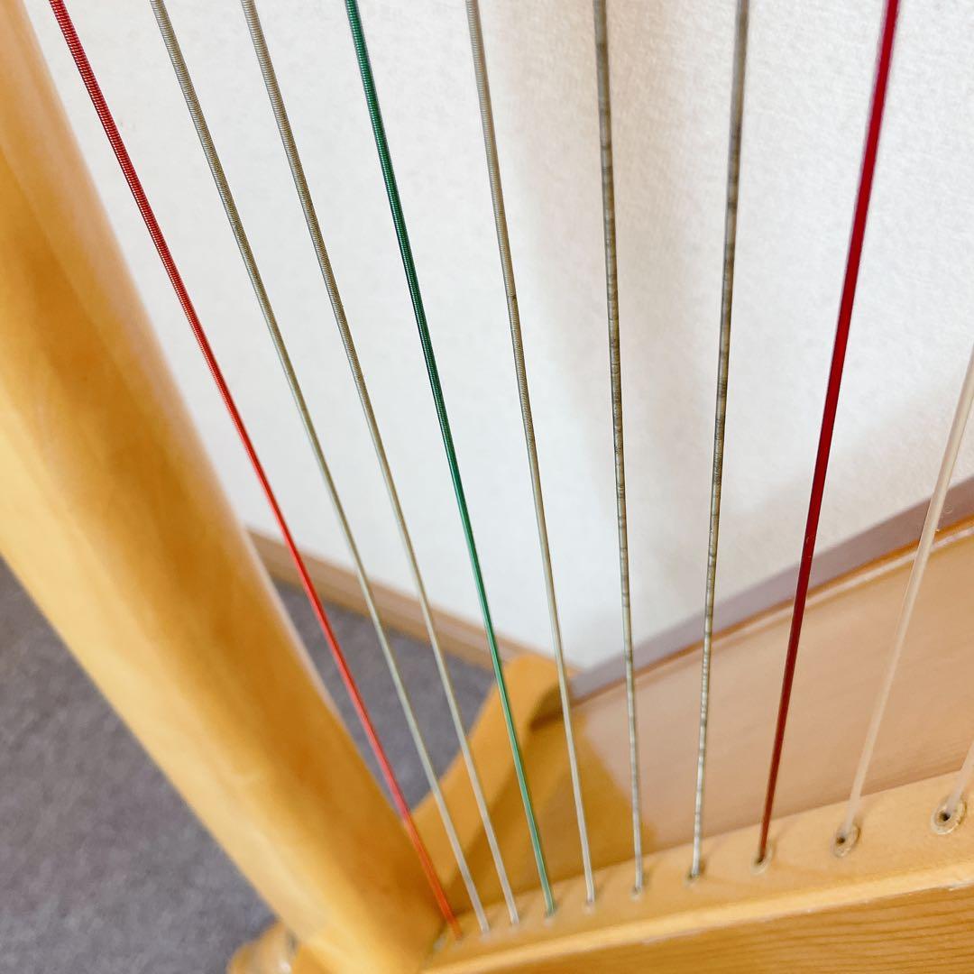 Aoyama 青山ハープ 130D ノンペダルハープ 34弦