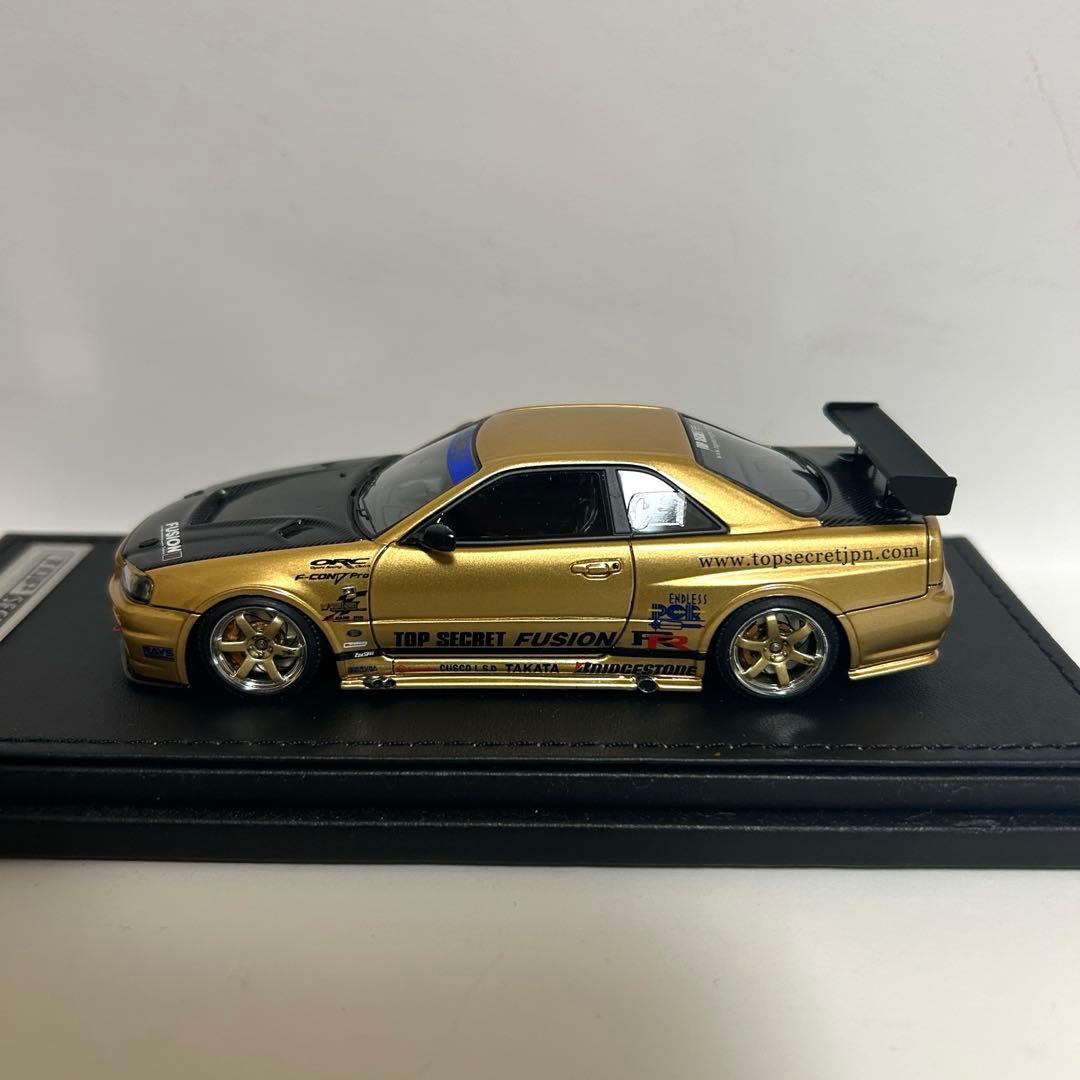 イグニッションモデル 1/43 TOP SECRET GT-R (BNR34)