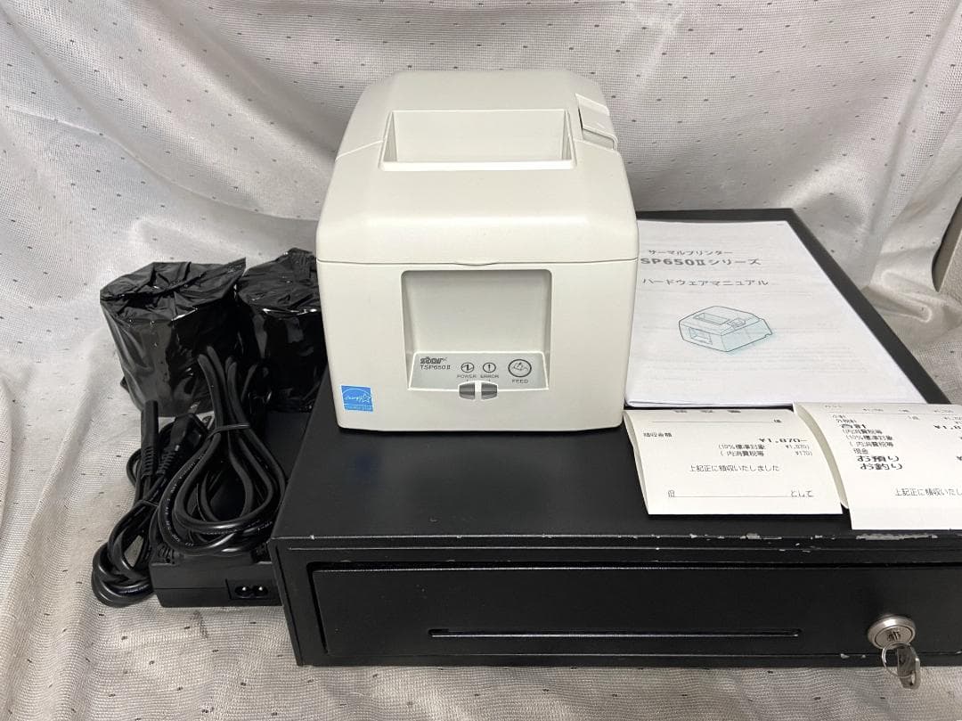 □スター精密 サーマルプリンター＆ドロアー□TSP650II エア