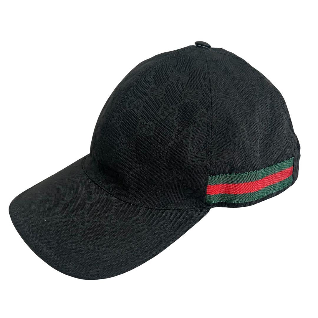 GUCCI グッチ ウェブストライプ付き GGキャンバス ベイスボール