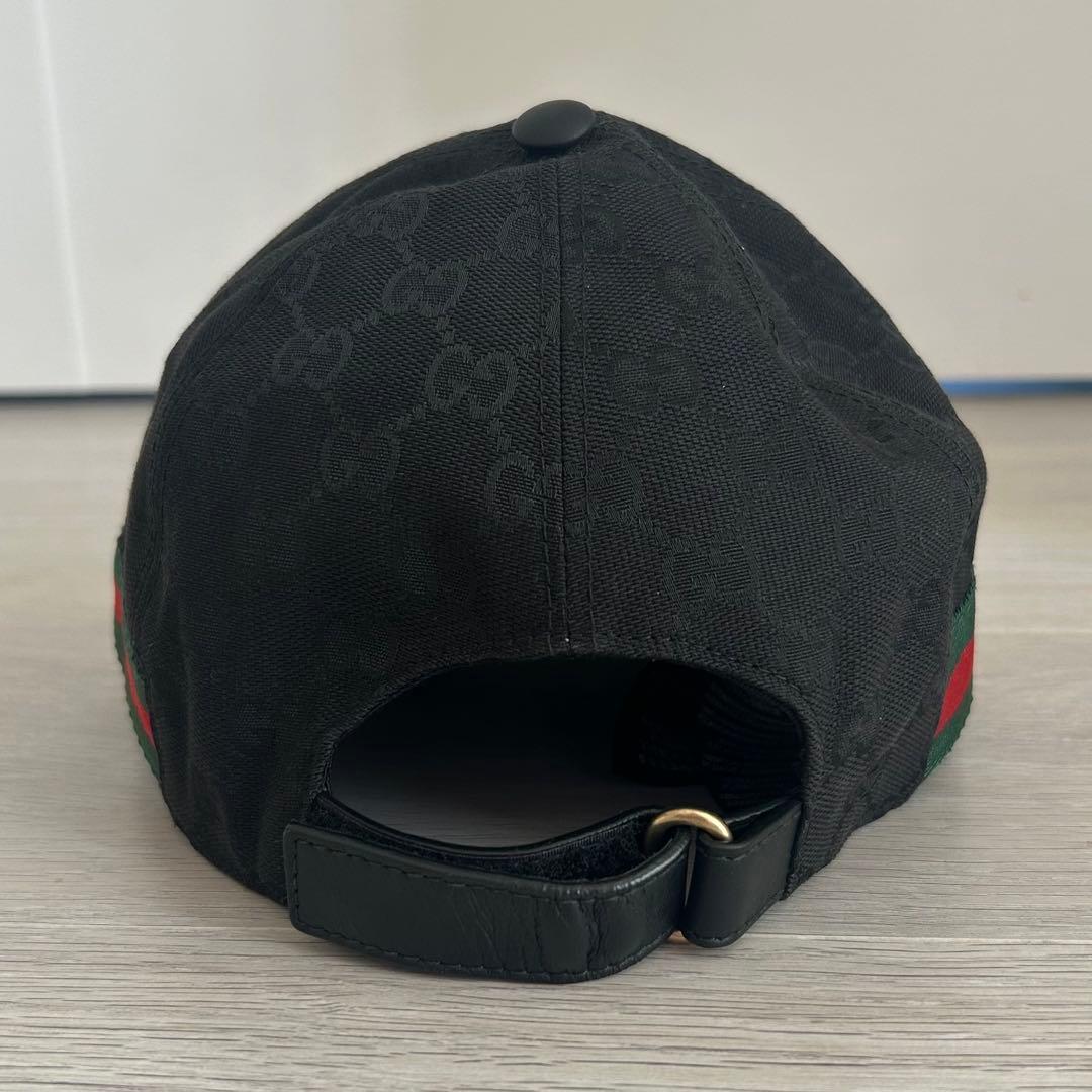 GUCCI グッチ ウェブストライプ付き GGキャンバス ベイスボール