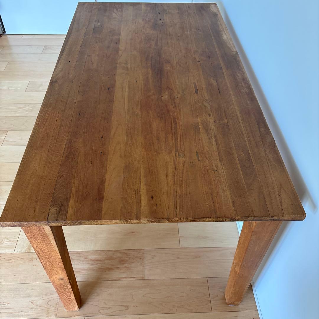 無垢材チーク・ダイニングテーブル （KNOLL）