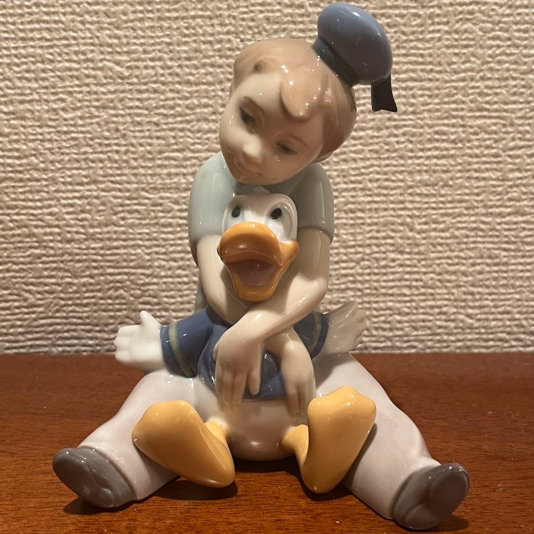 ドナルドダック リヤドロ NAO 陶器人形 フィギュア フィギュリン