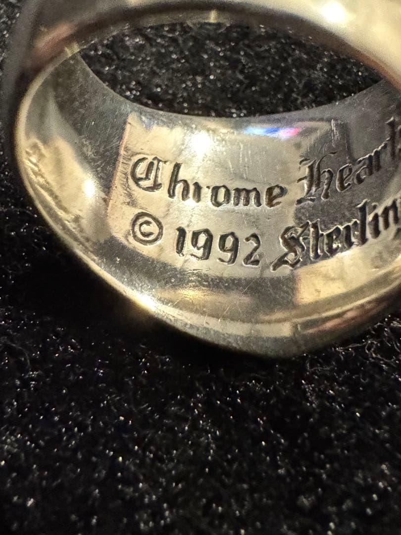 クロムハーツ　キーパーリング　シルバー925 21〜22号