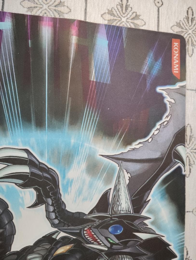 遊戯王 SJCS 75th ダークエンド・ドラゴン 黒 プレイマット