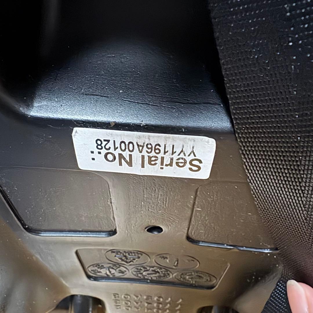 【美品】Nebio　ネビオ　ジュニアシートブラック　poppit F