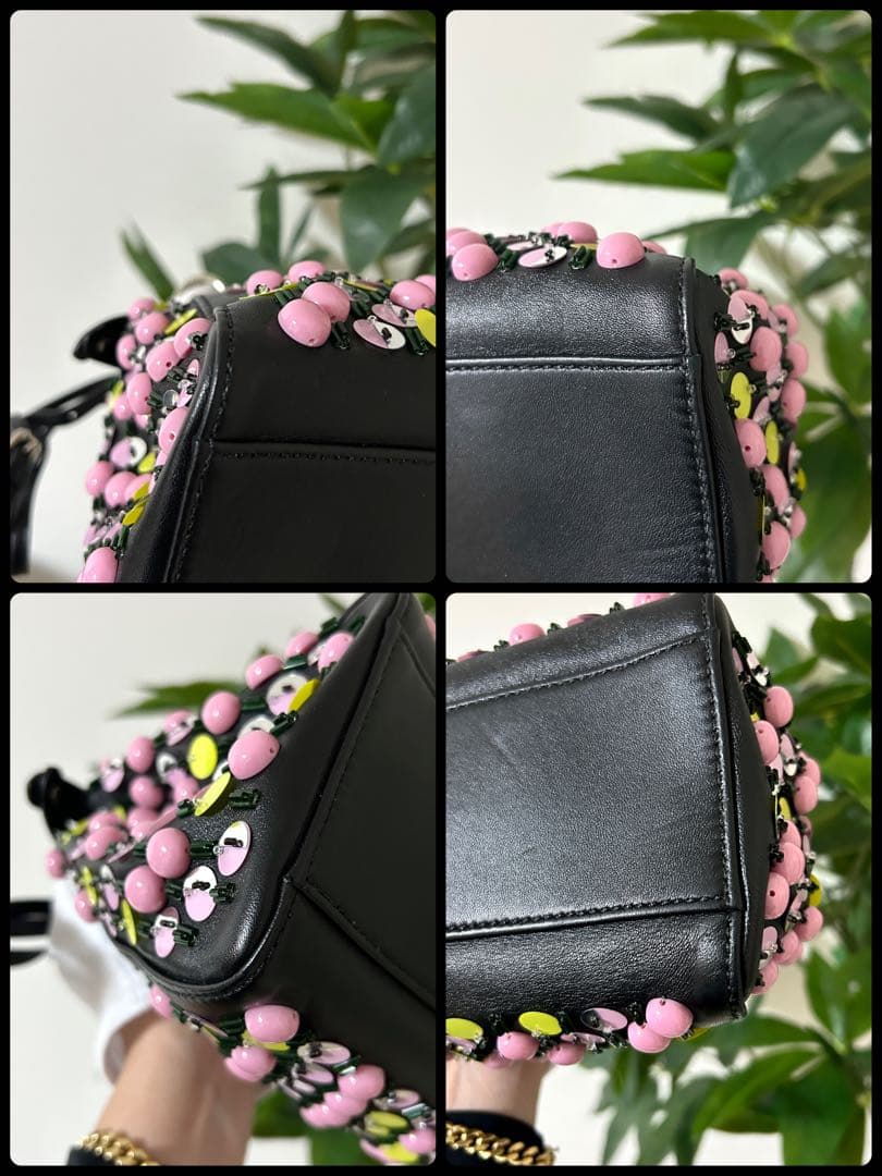 【激レア】FENDI ピーカブー ミニ 装飾 2wayショルダーバッグ 限定生産