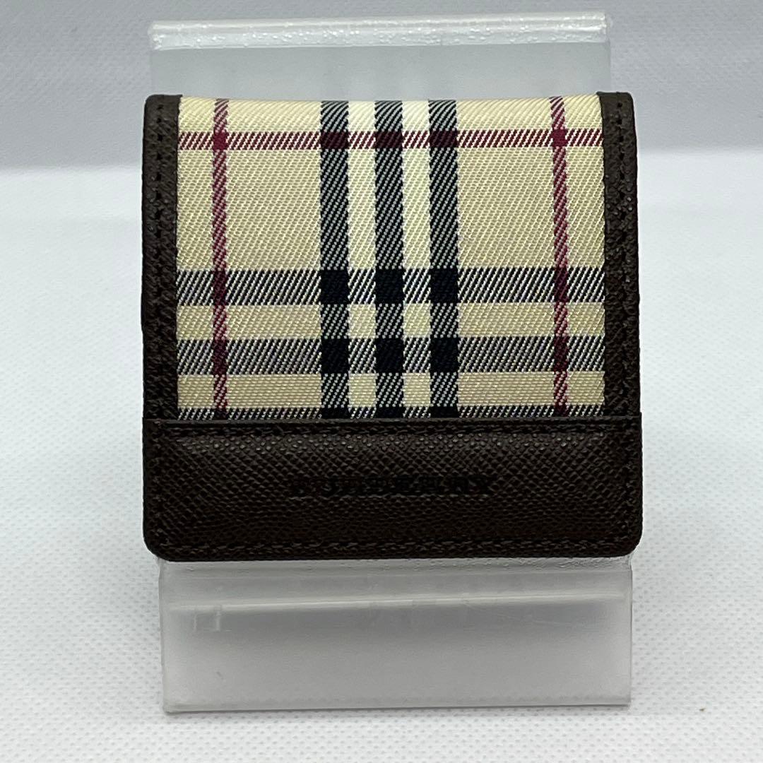 【極美品】 BURBERRY バーバリー ノバチェック ケース 小銭入れ