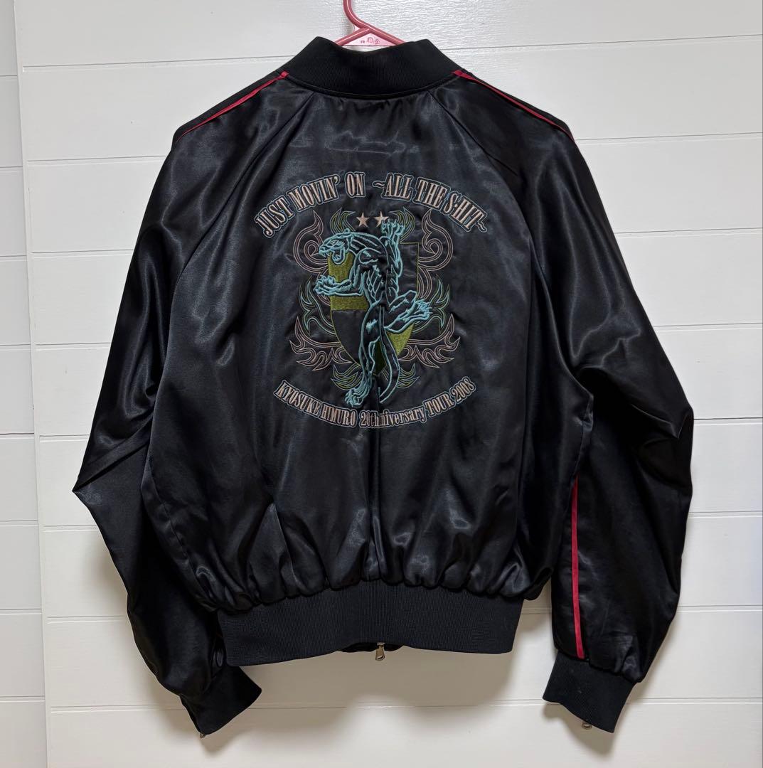 氷室京介スカジャン JUST MOVIN ON Mサイズ - メルカリ