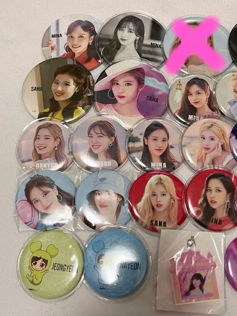 TWICE ダヒョン 缶バッジ サナ ナヨン