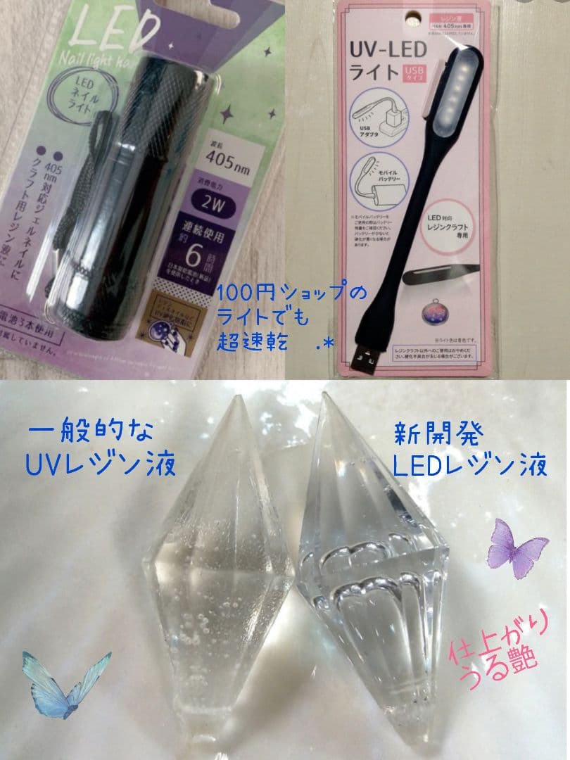 専用レジン液 ユキハナ30本、コーティング剤つき✩.*˚