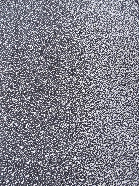 新古品！美品＊黒＆白＊たたき染め＊タテ柄＊粋＆モダン＊着物