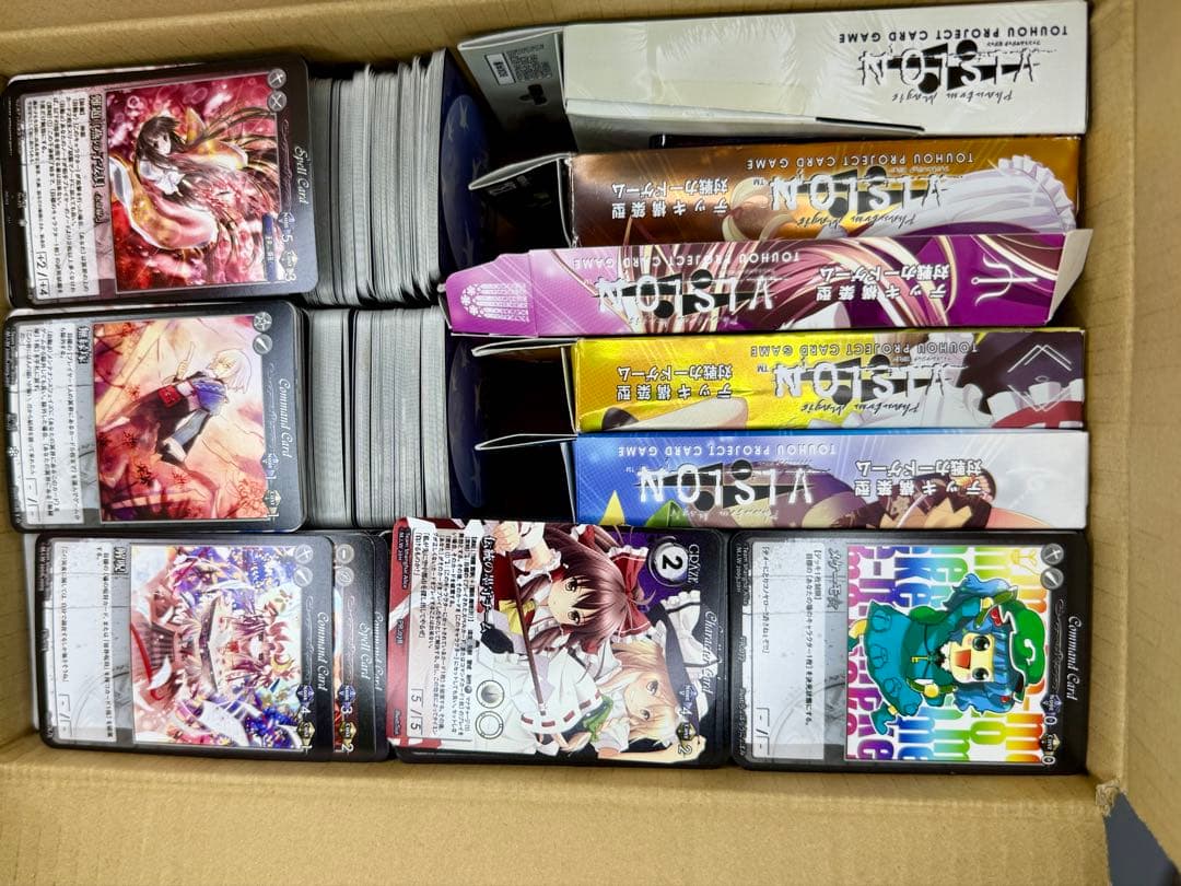 イ様 VISION 東方Projectカード トレーディングカード 箱込3.