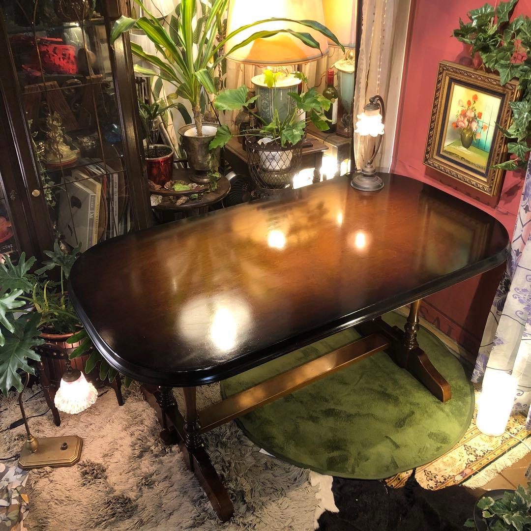 極美品　キツツキマーク ヴィンテージ ダイニングテーブル