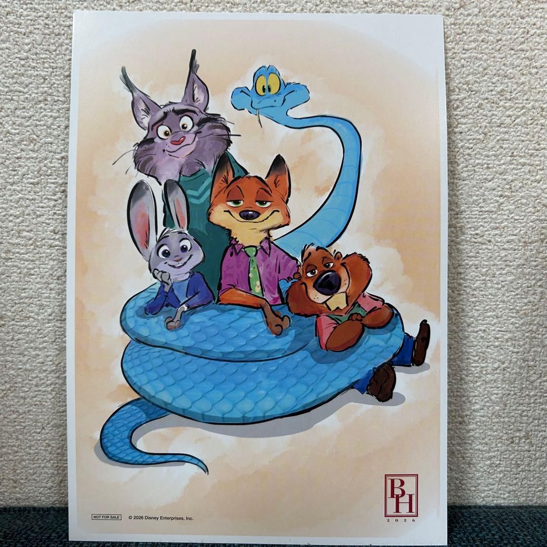 入場者特典】ズートピア2 映画 プレミアムアートボード - メルカリ