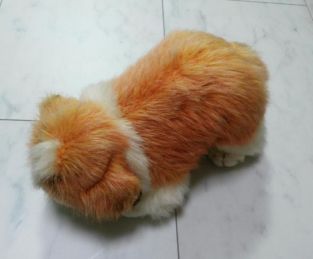 オリエンタルトーイ セントバーナード子犬 ぬいぐるみ 当時もの 日本製