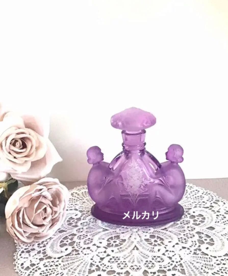 ボヘミアガラスの香水ビン 公式 チェコガラス ボヘミアガラス 香水瓶