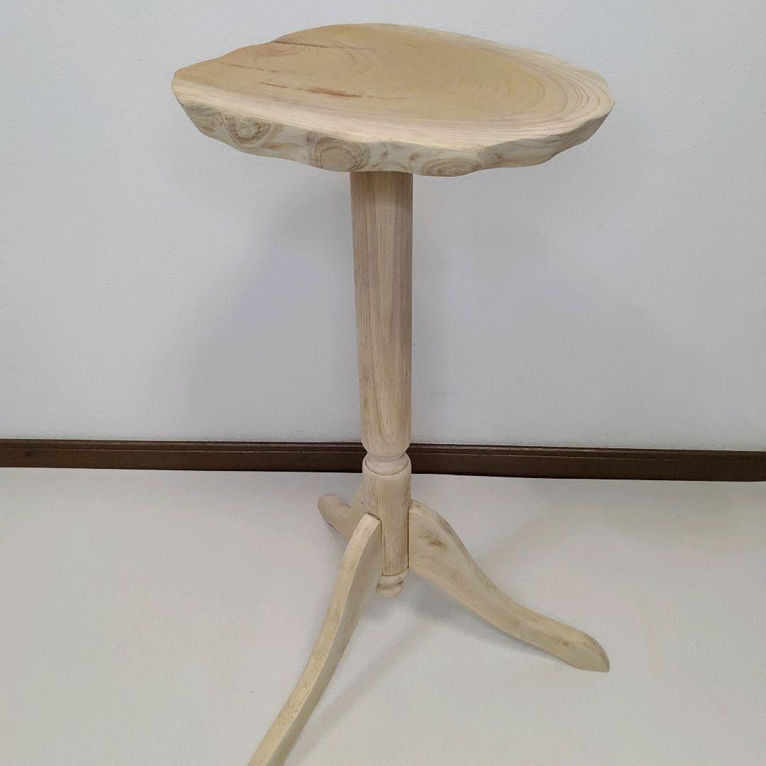 剥離家具 ストリップド家具 ハンドメイド サイドテーブル 飾り台 花台