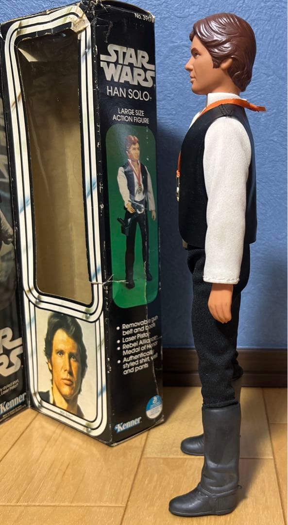 スターウォーズ　オールド　ケナー　ラージ　ハン　ソロ　箱有り