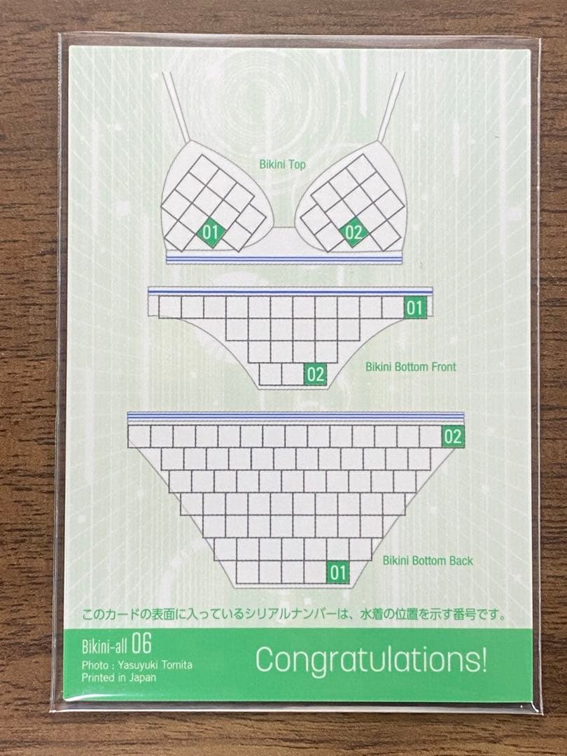 東雲うみ トレーディングカード トレカ Vol.3 ピンスポビキニオールカード6